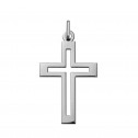 Colgante cruz de plata (23310)