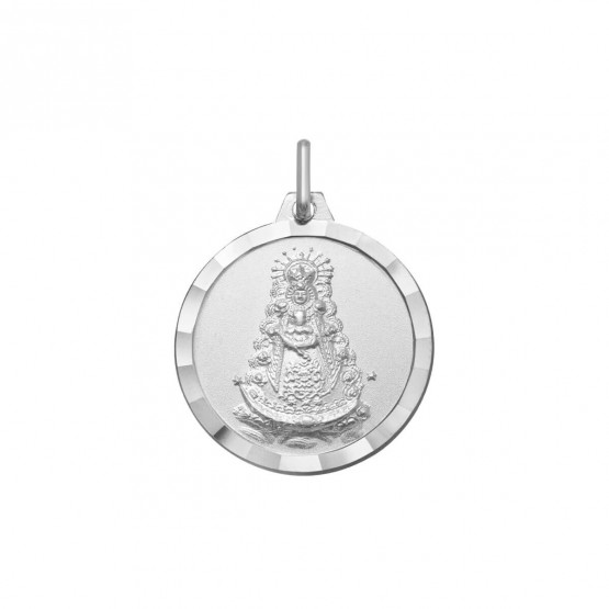 Medalla Virgen del Rocío en plata