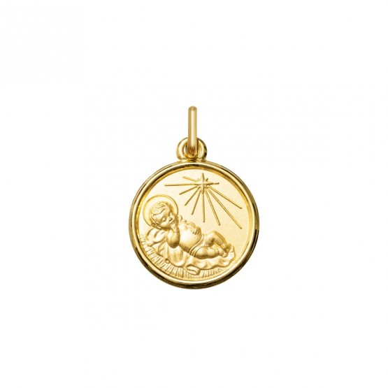 Medalla del Niño Jesús en oro modelo 1260480 de ARGYOR.