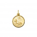 Medalla del Niño Jesús en oro modelo 1260480 de ARGYOR.