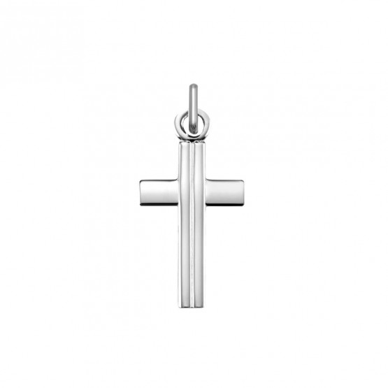 Colgante de plata cruz (232002)
