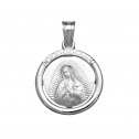 Medalla Virgen de Guadalupe con circonitas