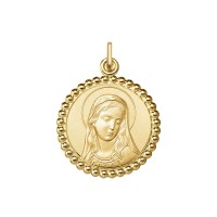 Inscribirse aceptable Inmersión Medalla de oro amarillo de la Virgen María 1270111| MiMedalla