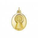 Medalla Virgen del Pilar con manto mate/brillo (1034215)