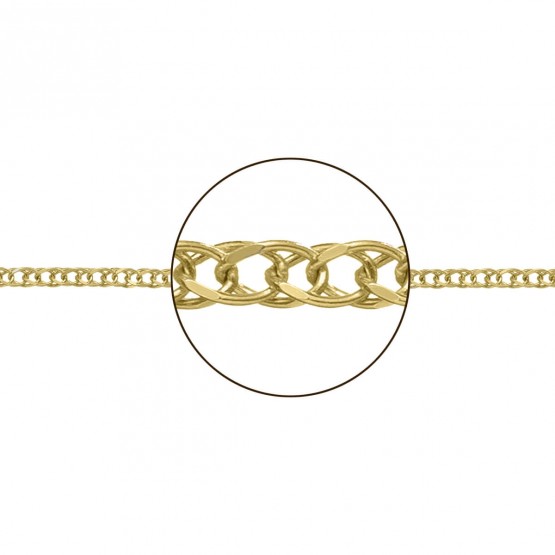 Cadena de oro 18k en forma de espiga (066251020)
