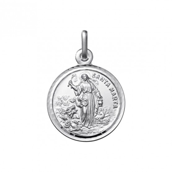 Medalla Santa Marta plata 925