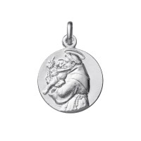 Medalla de San Antonio de Padua en plata