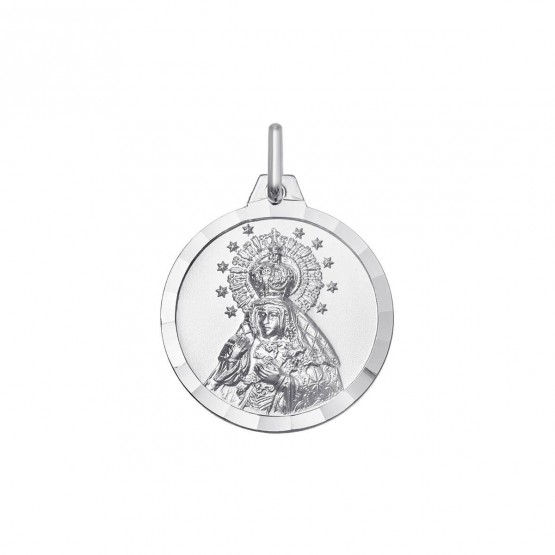 Medalla Virgen de la Macarena en plata 925