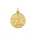 Medalla de plata de 1ª ley dorada Ángel Rafael