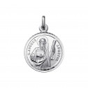 Medalla de San Andrés Apóstol en plata