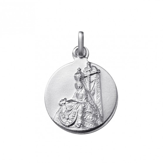 Medalla Nuestra Señora de las Angustias plata de ley