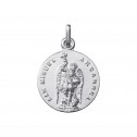 Medalla San Miguel Arcángel en plata