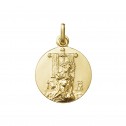 Medalla Nuestra Señora de la Caridad oro 18k