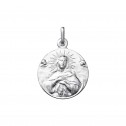 Medalla Inmaculada Concepción en plata