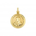 Medalla de oro Virgen Madonna