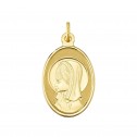 Medalla de oro Virgen niña (1173104)