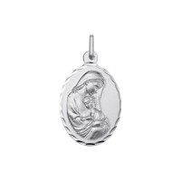 Medalla de la Virgen con el Niño en plata modelo 1609285 de ARGYOR